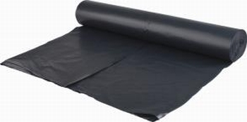 VUILNISZAKKEN HDPE - 50 L - 10 x 25/rol - ZWART