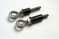 Bout klein RVS Met Rubber (x10)