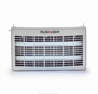 Electrische vliegenvanger PlusLight 60W RVS