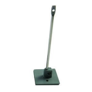 Birdwire Staaf 125mm voor lijmvoet Inox (x100)