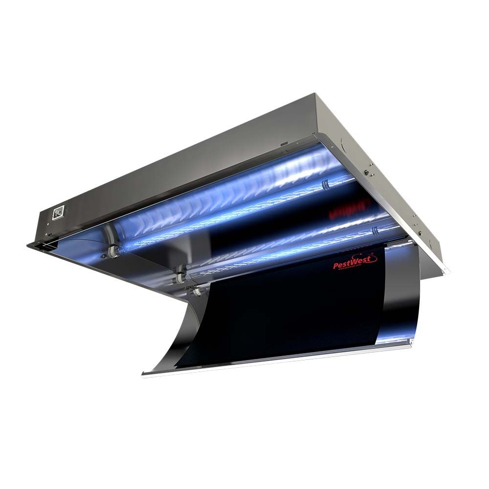 Electrische vliegenvanger On-Top Professional LED technolgie. RVS