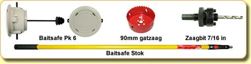 Rat Bait Safe (6-pack) 1st.