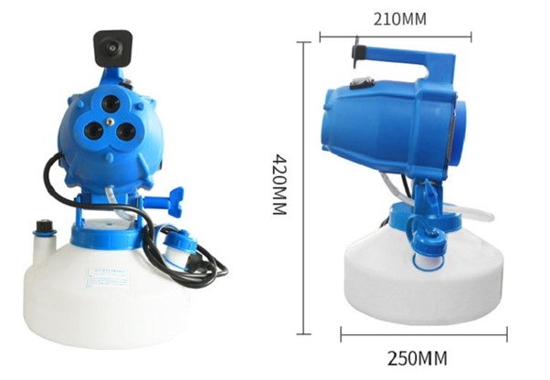TRIPLE JET FOGGER 4L bereik 15m
