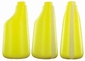 Fles 600 ml polyethyleen geel met schaalverdelingen 1st