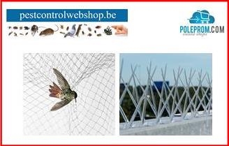 Vogelnetten en kabelsystemen